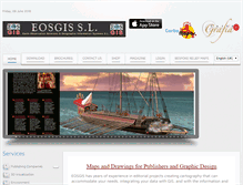 Tablet Screenshot of eosgis.com